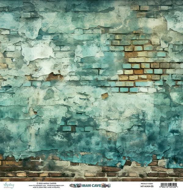 Mintay Papers - Man Cave - 05 - 12x12"