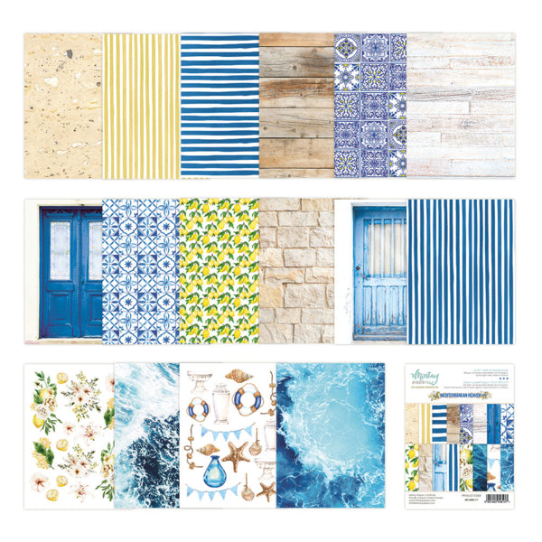 Mintay Papers - Mediterranean Heaven - Add On Paper Pad - 6 x 8"