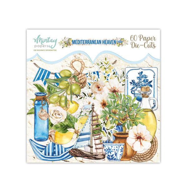 Mintay Papers - Mediterranean Heaven - Ephemera - die cuts
