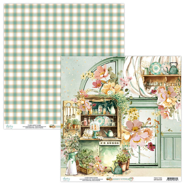 Mintay Papers - Nana's Kitchen - Paper Pad -  6 x 6"