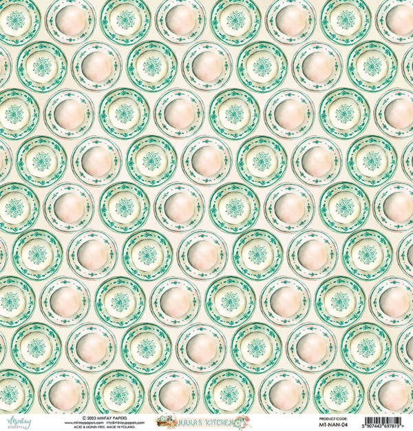 Mintay Papers - Nana's Kitchen - 04 - 12x12"