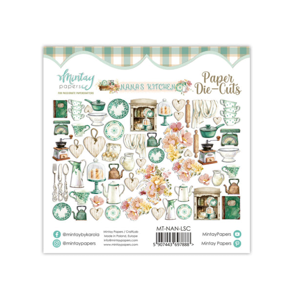 Mintay Papers - Nana's Kitchen - Ephemera - die cuts
