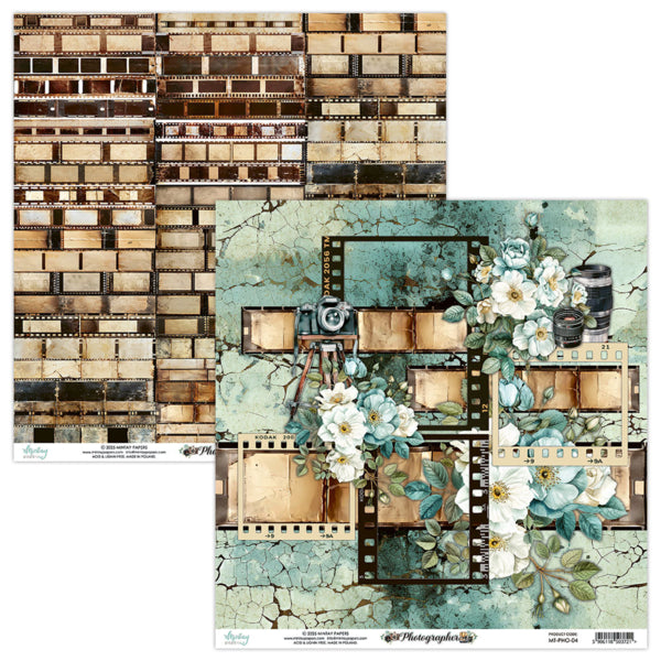 Mintay Papers - Photographer - Paper Pack - 12 x 12"