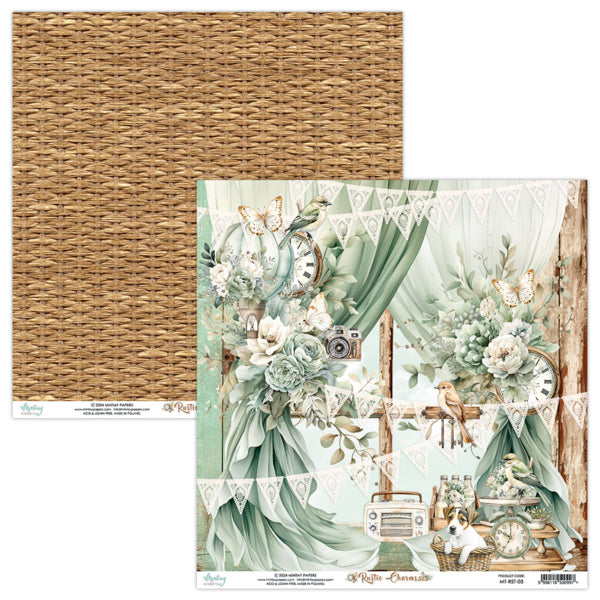 Mintay Papers - Rustic Charms - Paper Pack  - 12 x 12"