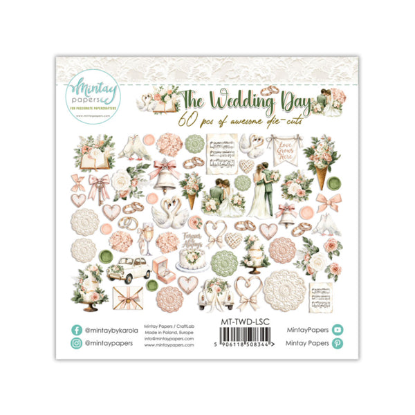 Mintay Papers - The Wedding Day - Die cuts