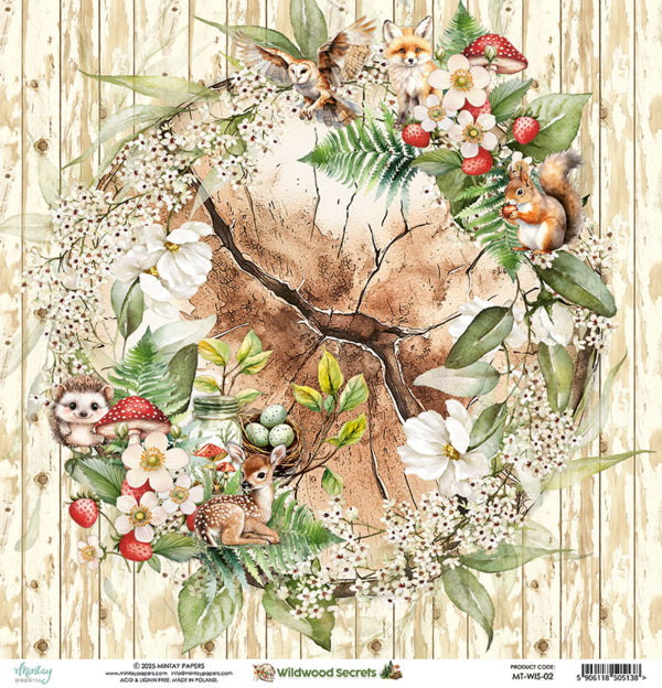 Mintay Papers - Wildwood Secrets - 02 - 12x12"