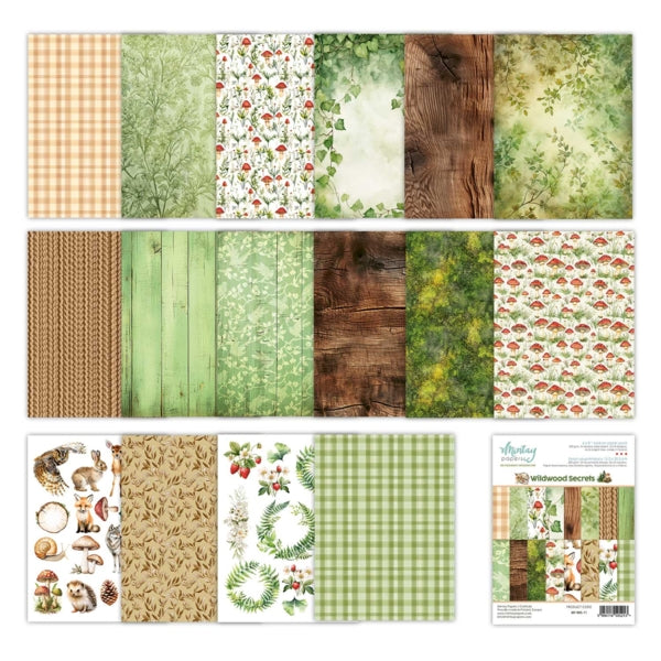 Mintay Papers - Wildwood Secrets - Add On Paper Pad - 6 x 8"