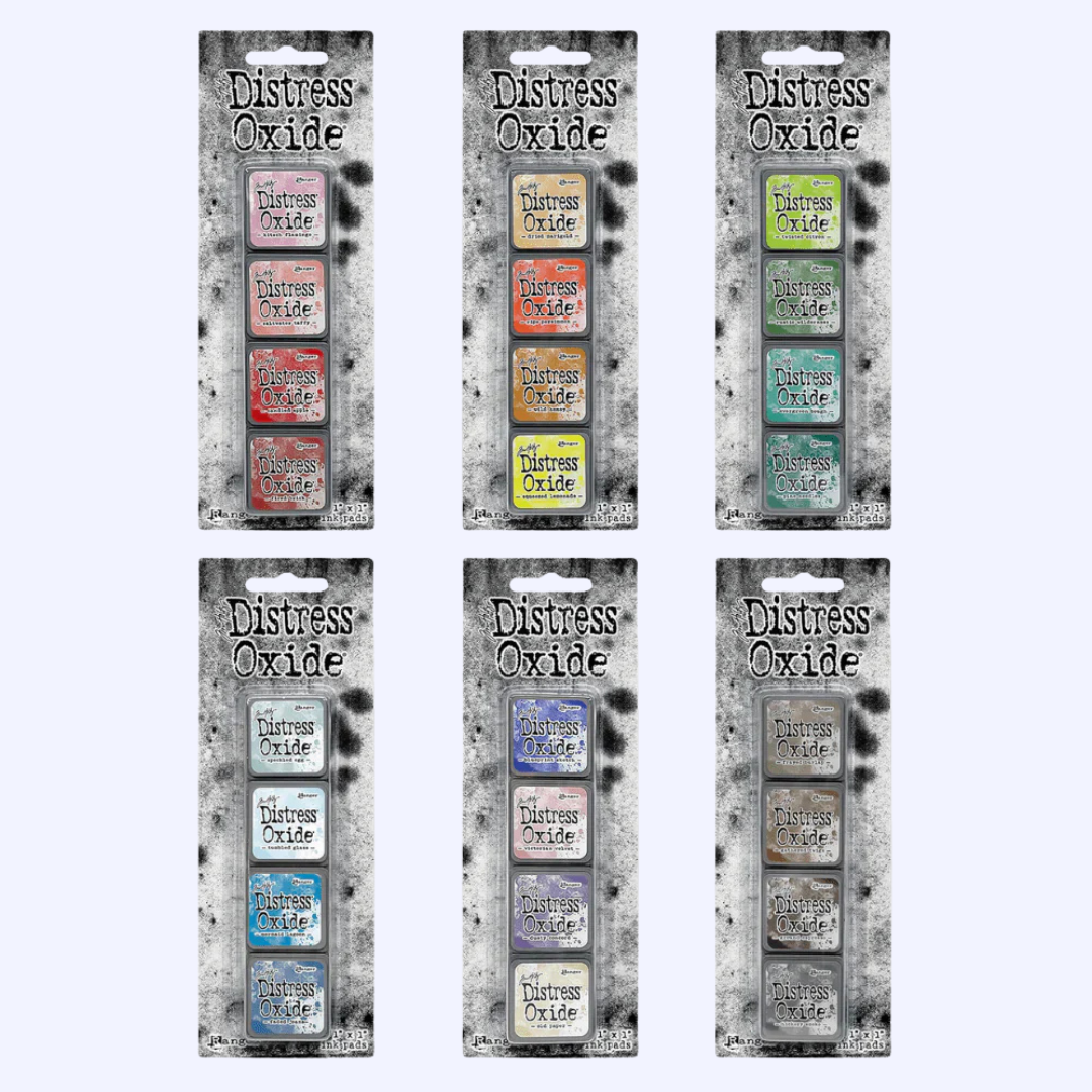 Tim Holtz - Bundle - Distress Mini Oxide Ink set #7 - set #12 - Nyhet