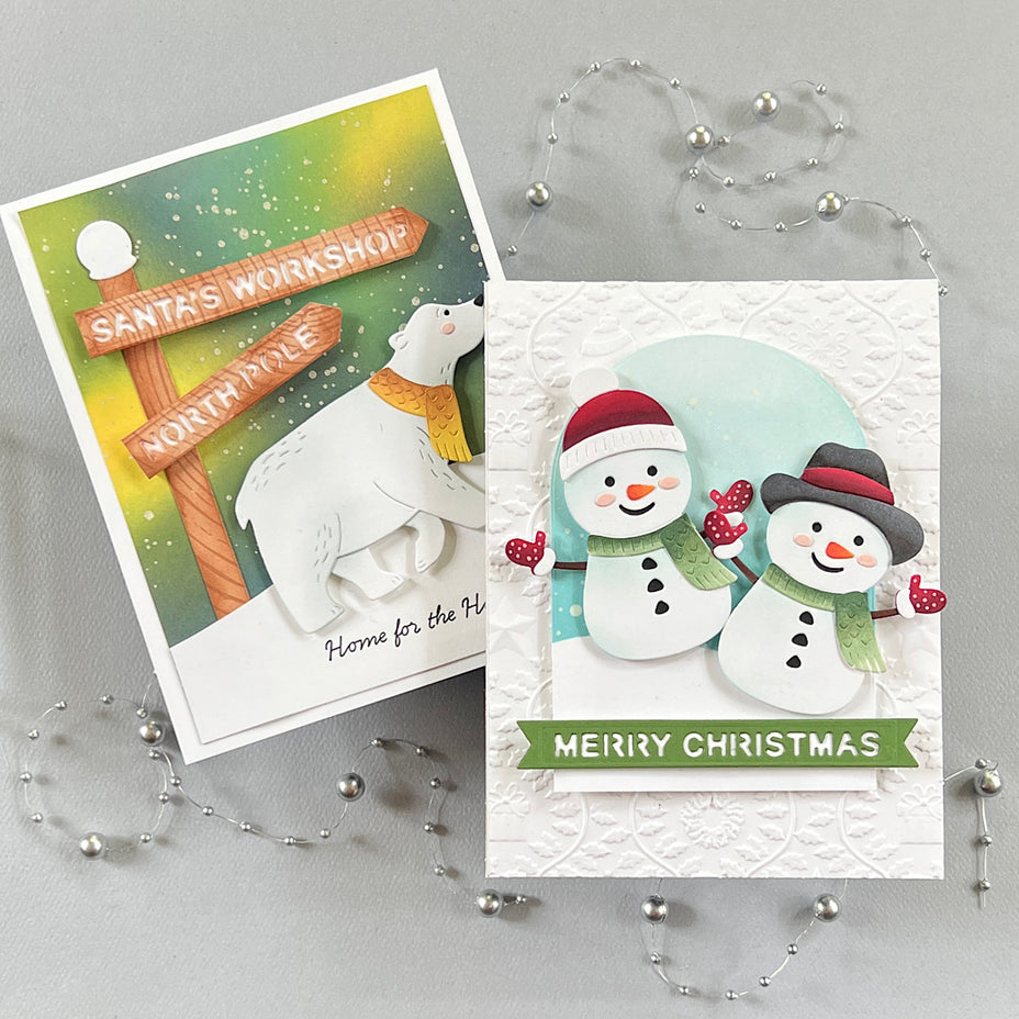 Spellbinders - Dies - North Pole Sentiments
