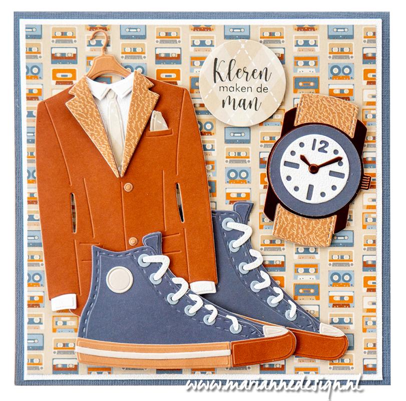 Marianne Design - Hi Handsome - Paper Pad A4