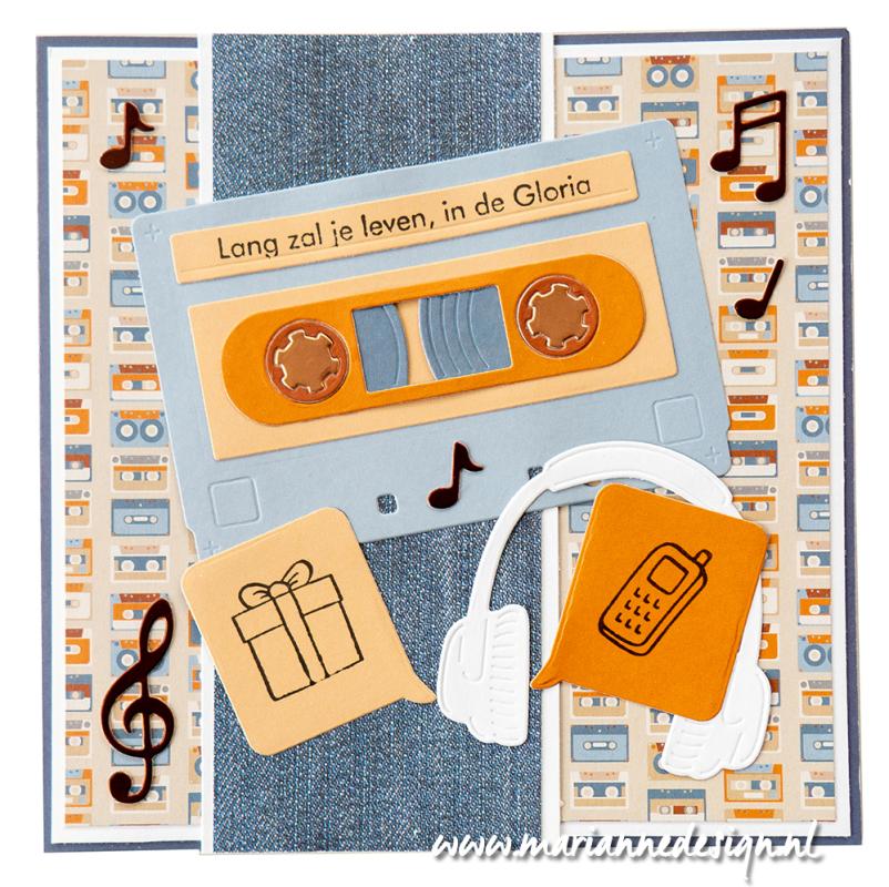 Marianne Design - Clear stamps + Dies - Chat bubbles