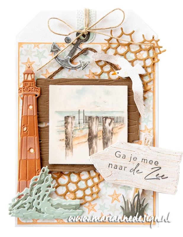 Marianne Design - Utklippsark - Mattie's Mini Beach