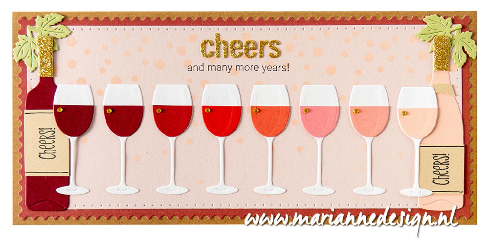 Marianne Design - Creatables - Dies - Wine Tasting