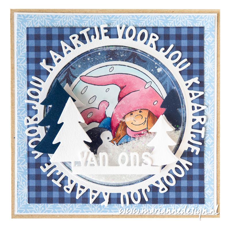 Marianne Design - Clear stamps - Hetty's Gnome & Penguin