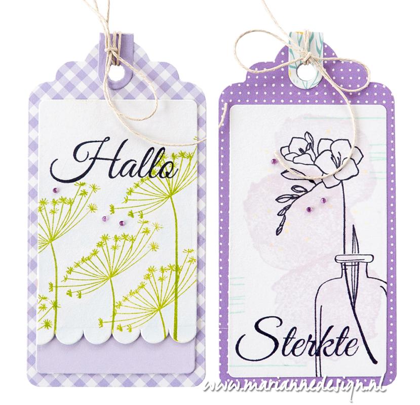 Marianne Design - Clear stamps - Freesia