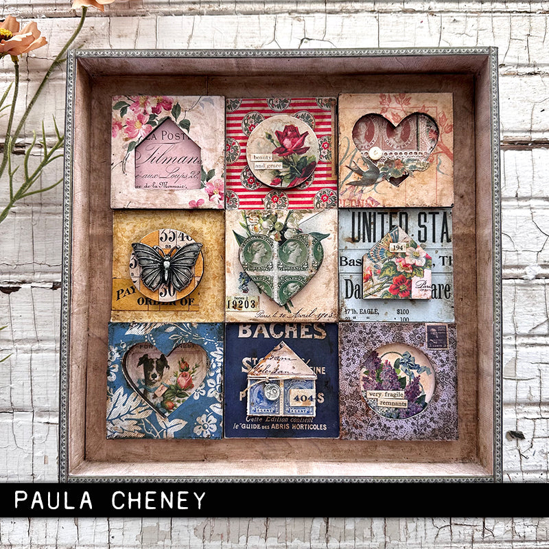 Stampers Anonymous - Tim Holtz - Etcetera Panels - Large Cutout