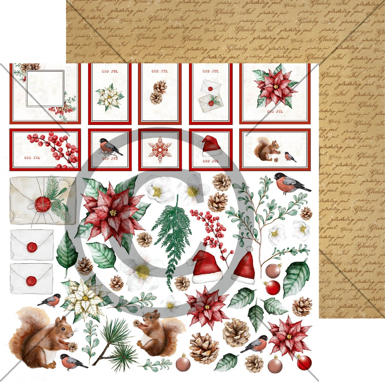 Papirdesign - Julestemning - Gammel og god