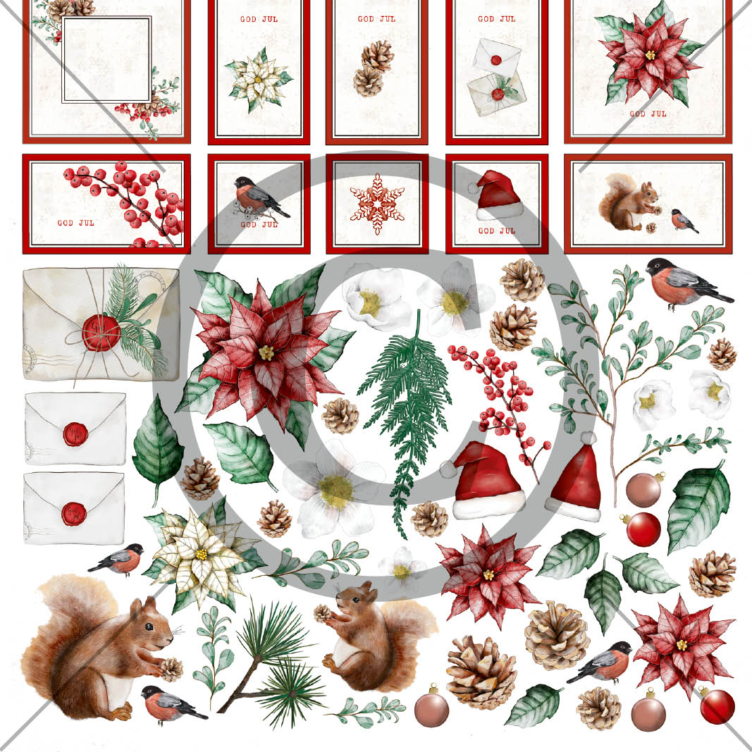 Papirdesign - Julestemning - Gammel og god