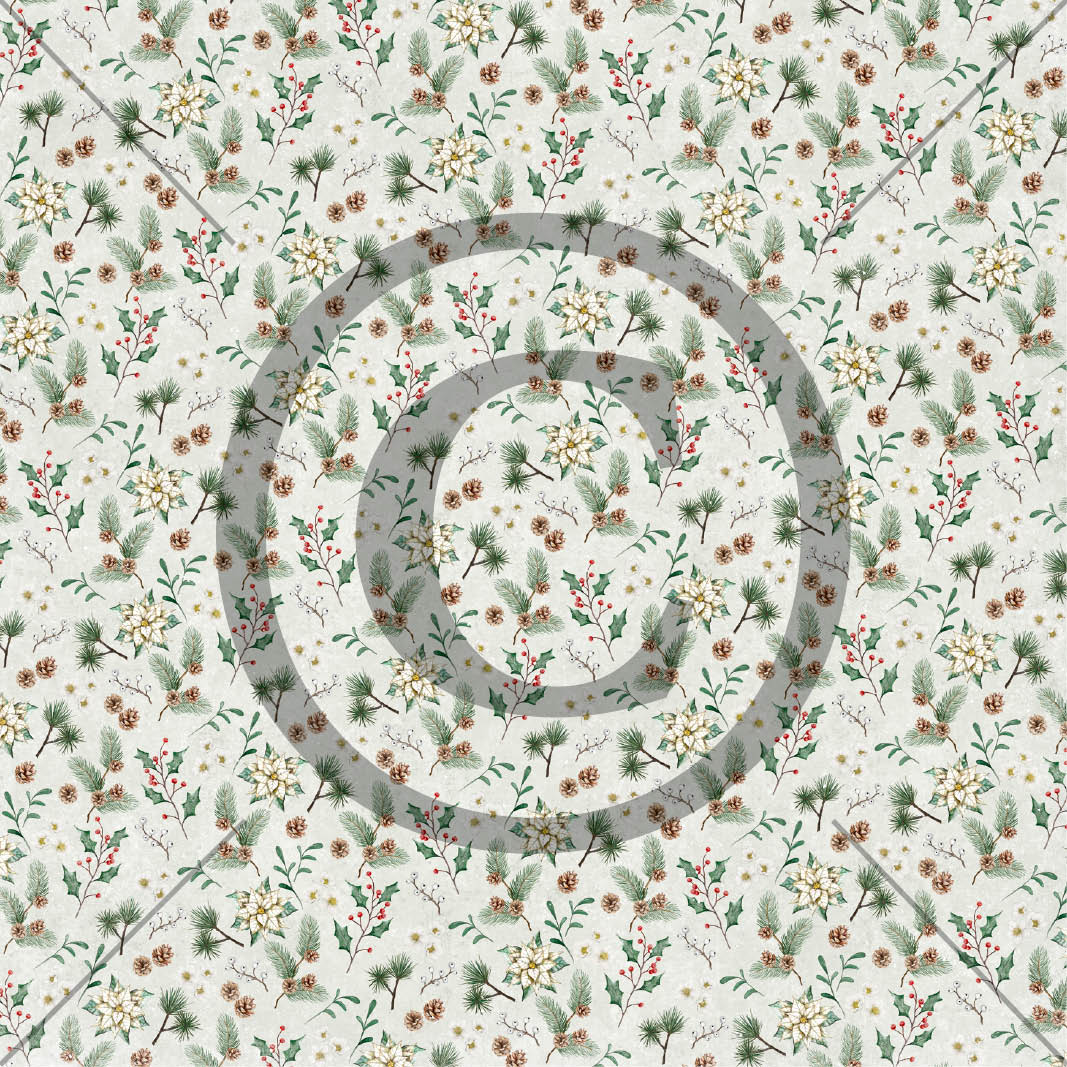 Papirdesign - Julestemning - Du grønne glitrende