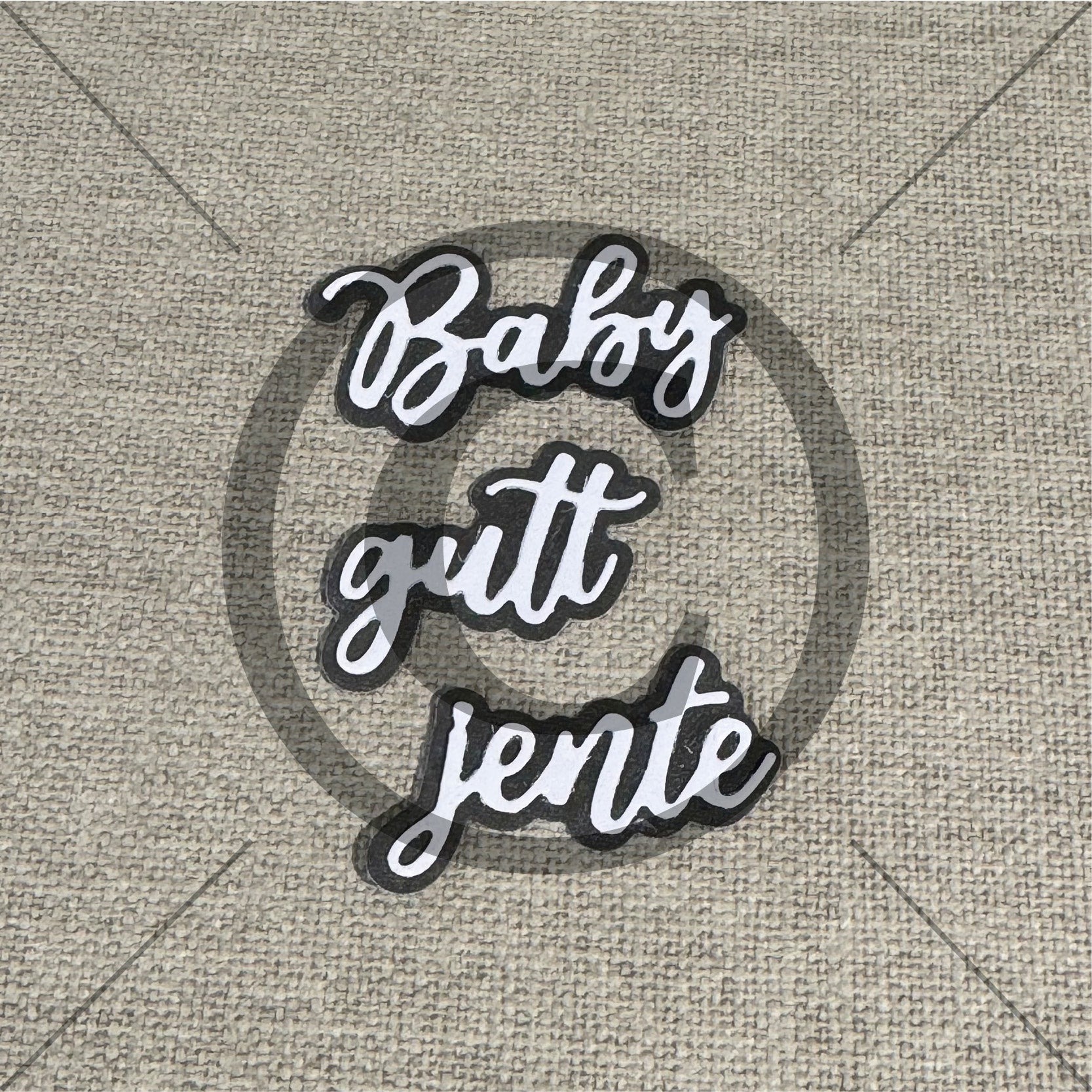 Papirdesign - Dies - Baby