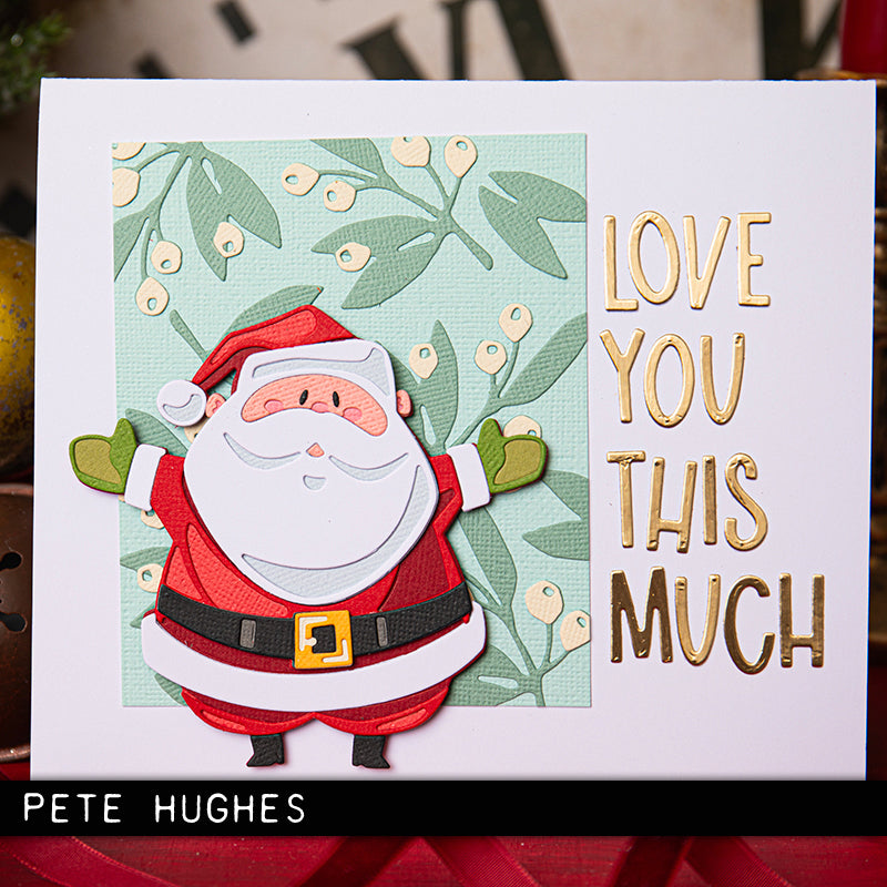 Sizzix - Tim Holtz - Thinlits Colorize Dies - Santa Greetings