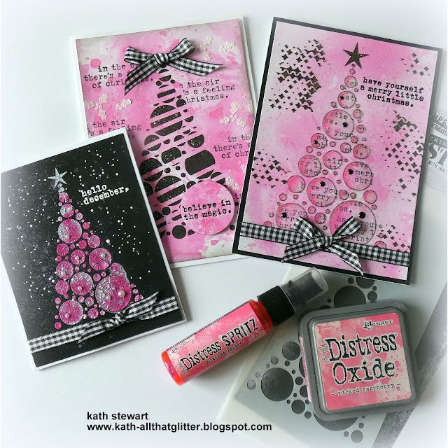Tim Holtz - Mini Stencil  Set #62