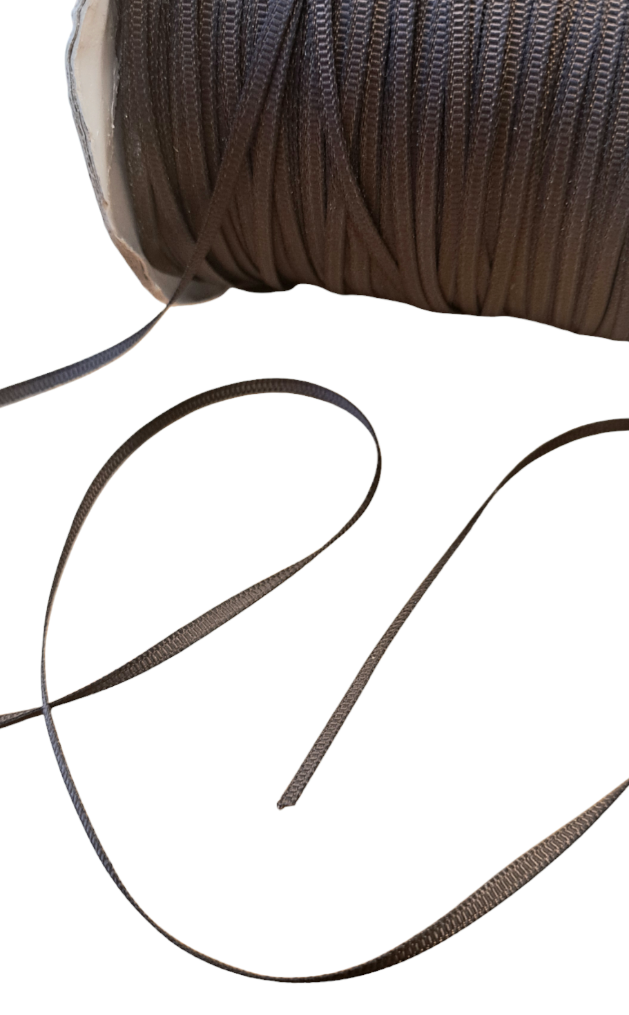 Polyester Ribbon - Brown - metervis (Copy)