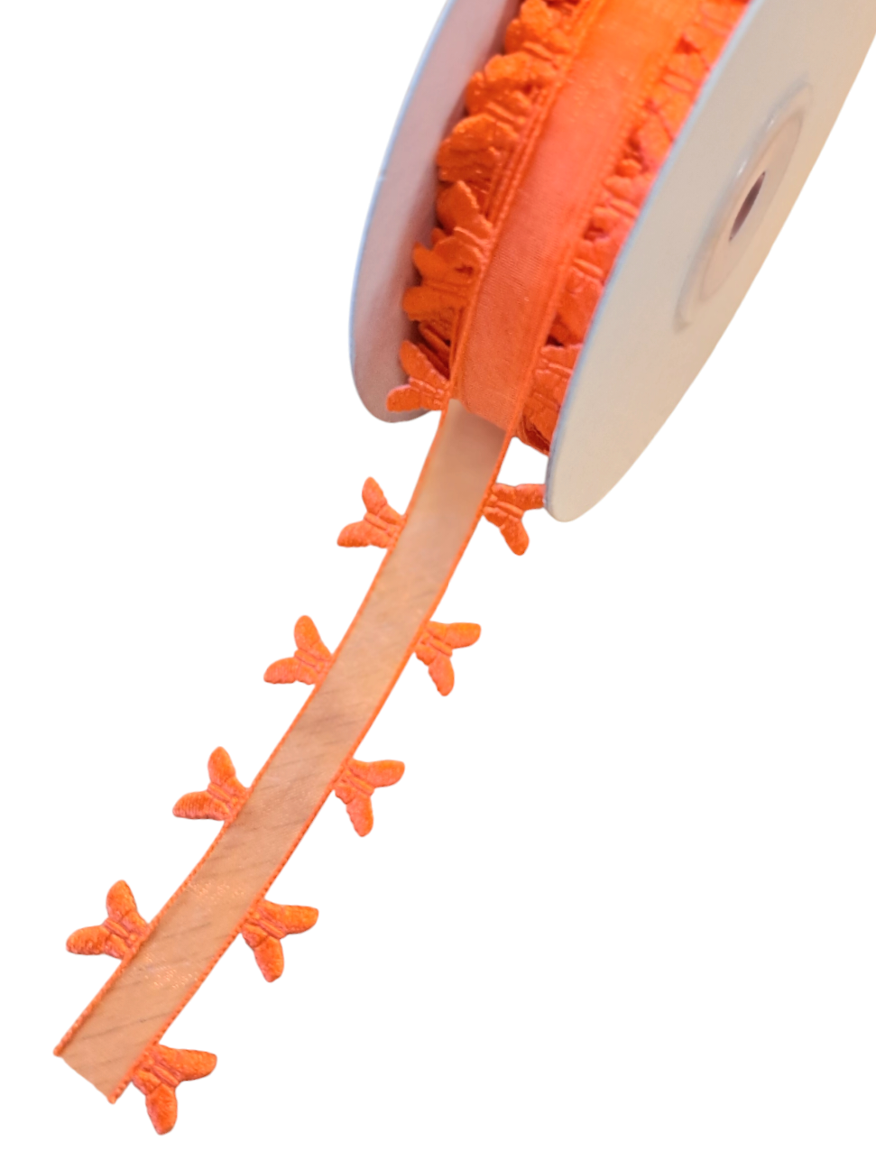 Edelweiss - Sheer Ribbon with Butterfly edge (metersvis)