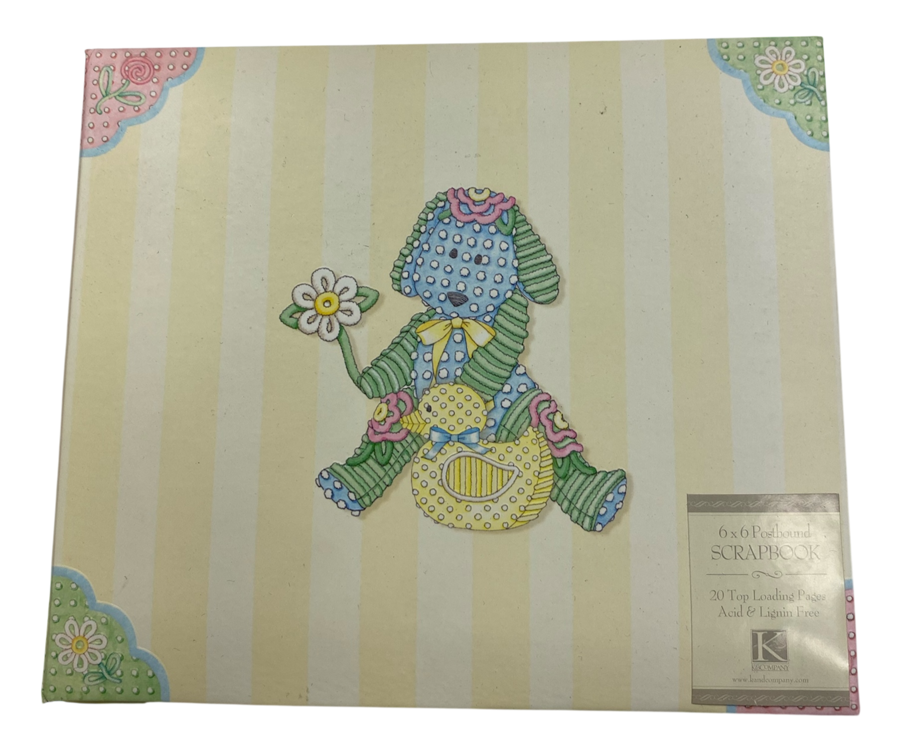 K & Company - Cuddly Friends Album - 6 x 6"