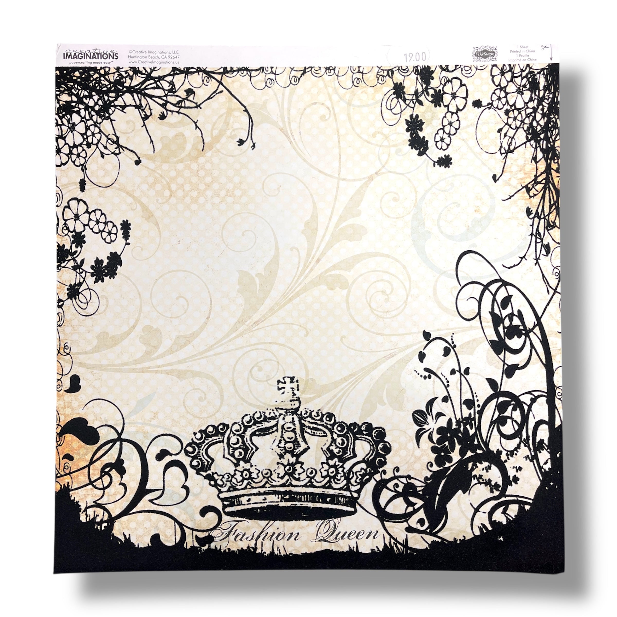 Creative Imaginations - Fashion Queen 12x12"