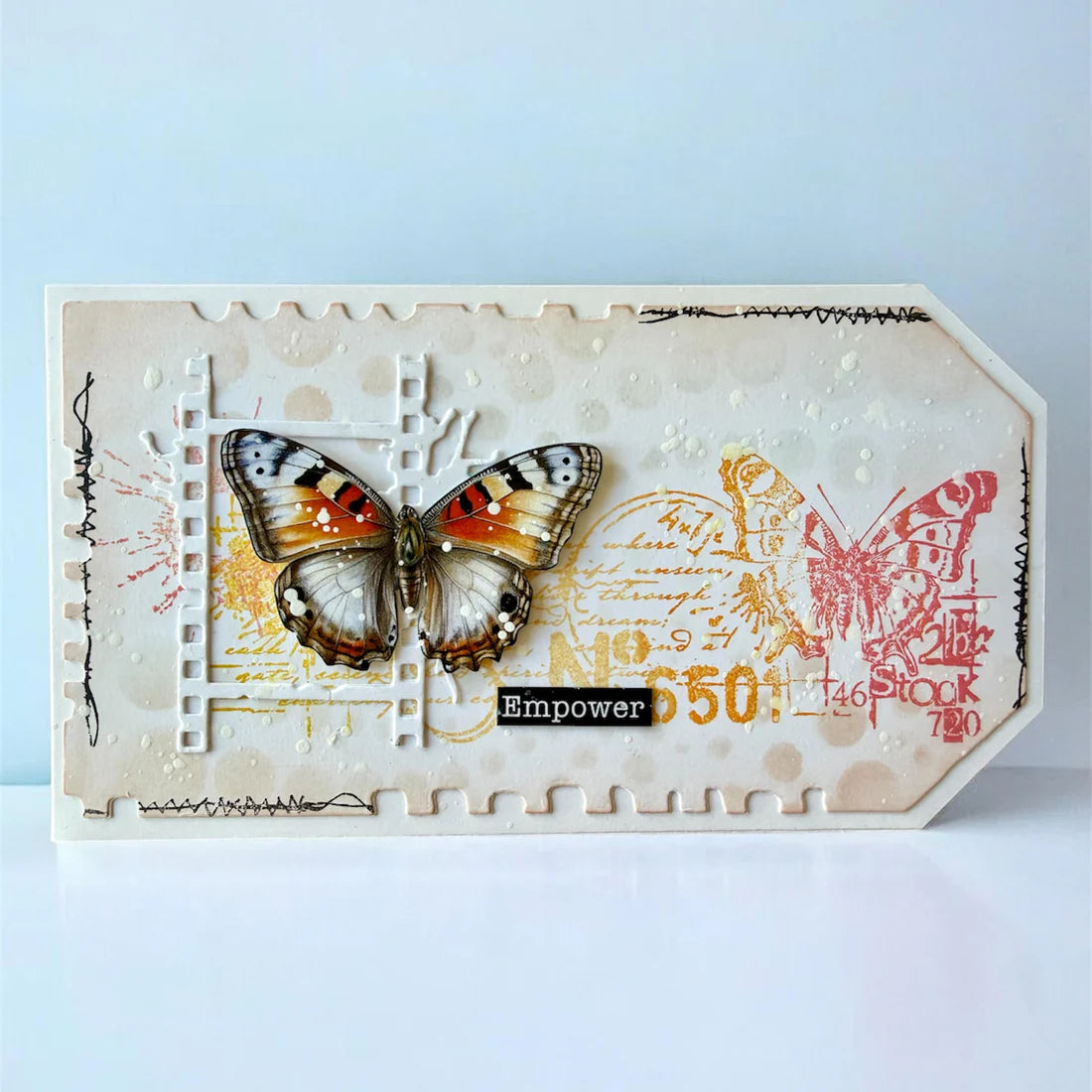Aall and Create - Clear stamp set -Through the Lens - Splatter Film - A6