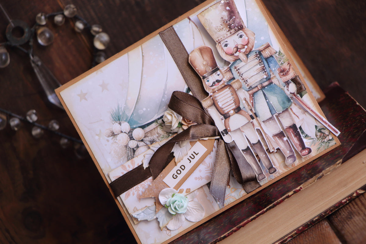 Scrap a long - Jul med Yasmin - Pop up kort - Basic kit (Utsending starter torsdag 1 oktober)
