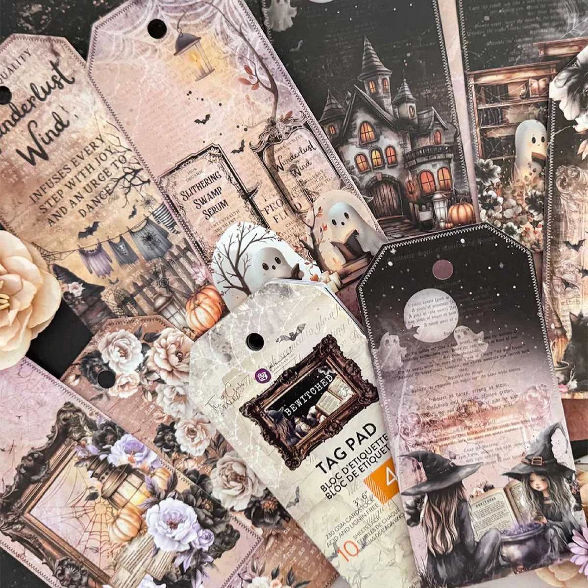 Prima Marketing - Bewitched 3 x 6 Tag Pad