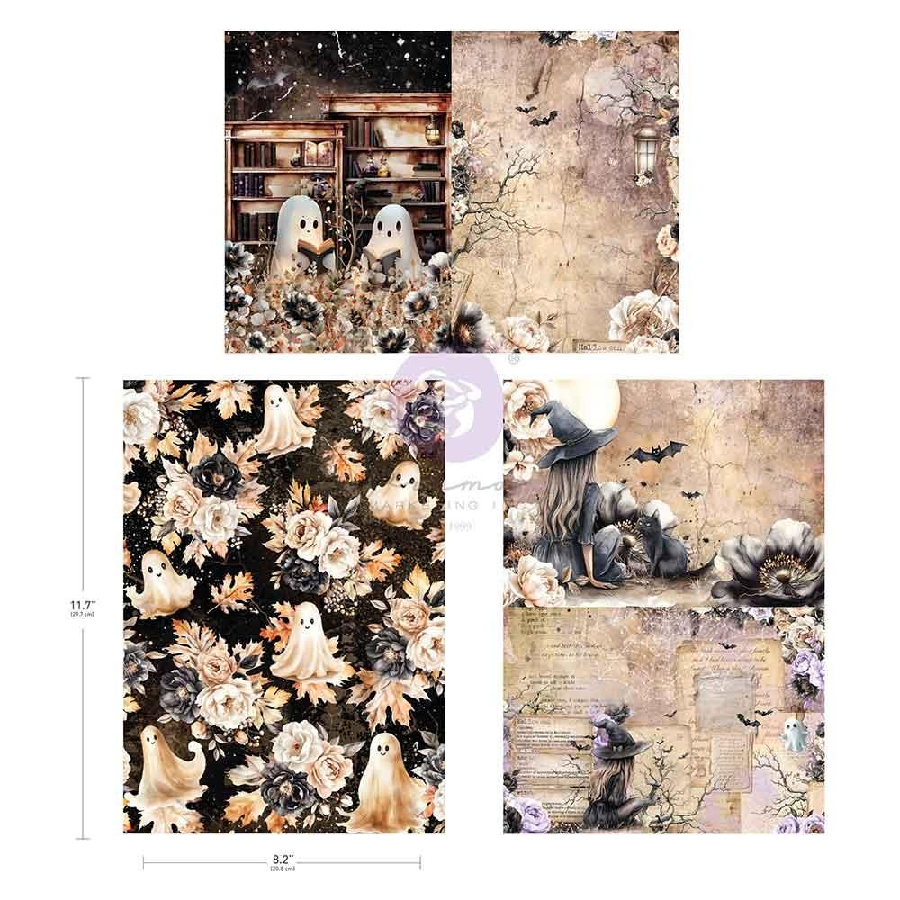 Prima Marketing - Bewitched - A4 Decoupage Sheets