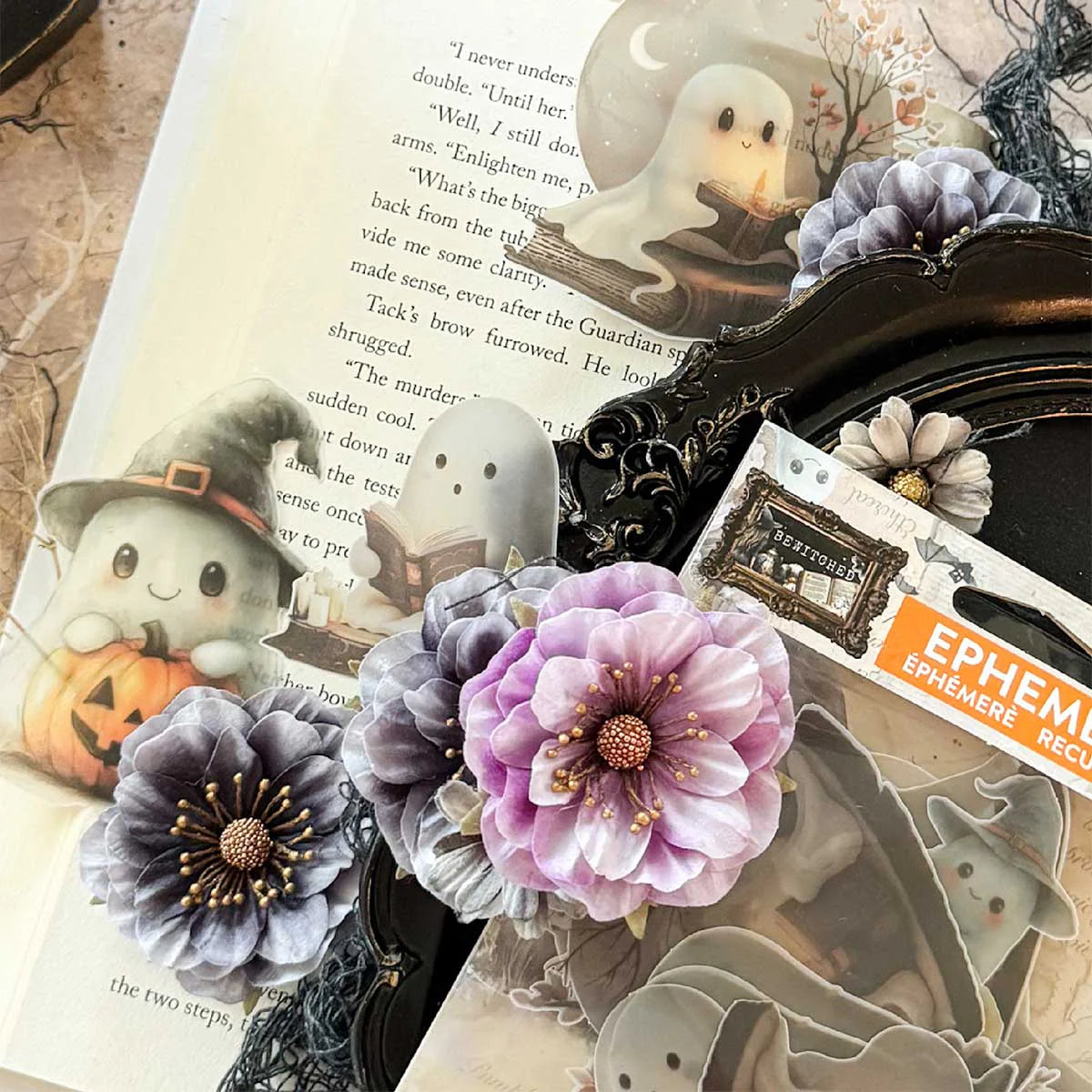 Prima Marketing - Bewitched The Boo Crew Vellum Ephemera