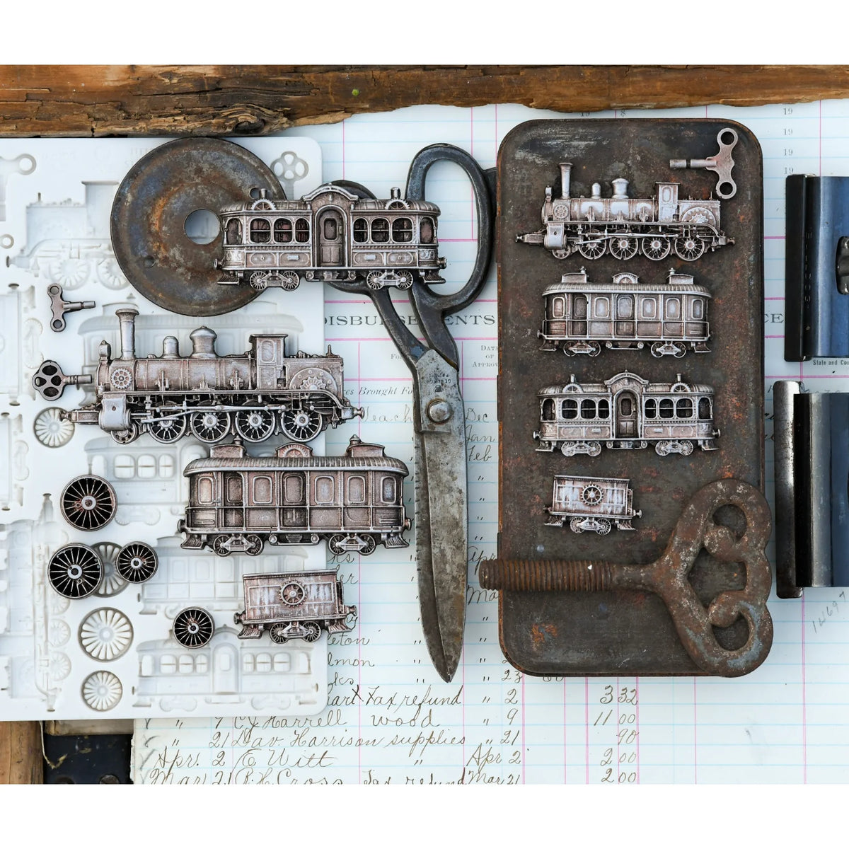 Prima - Finnabair Decor Mould - Steampunk Express