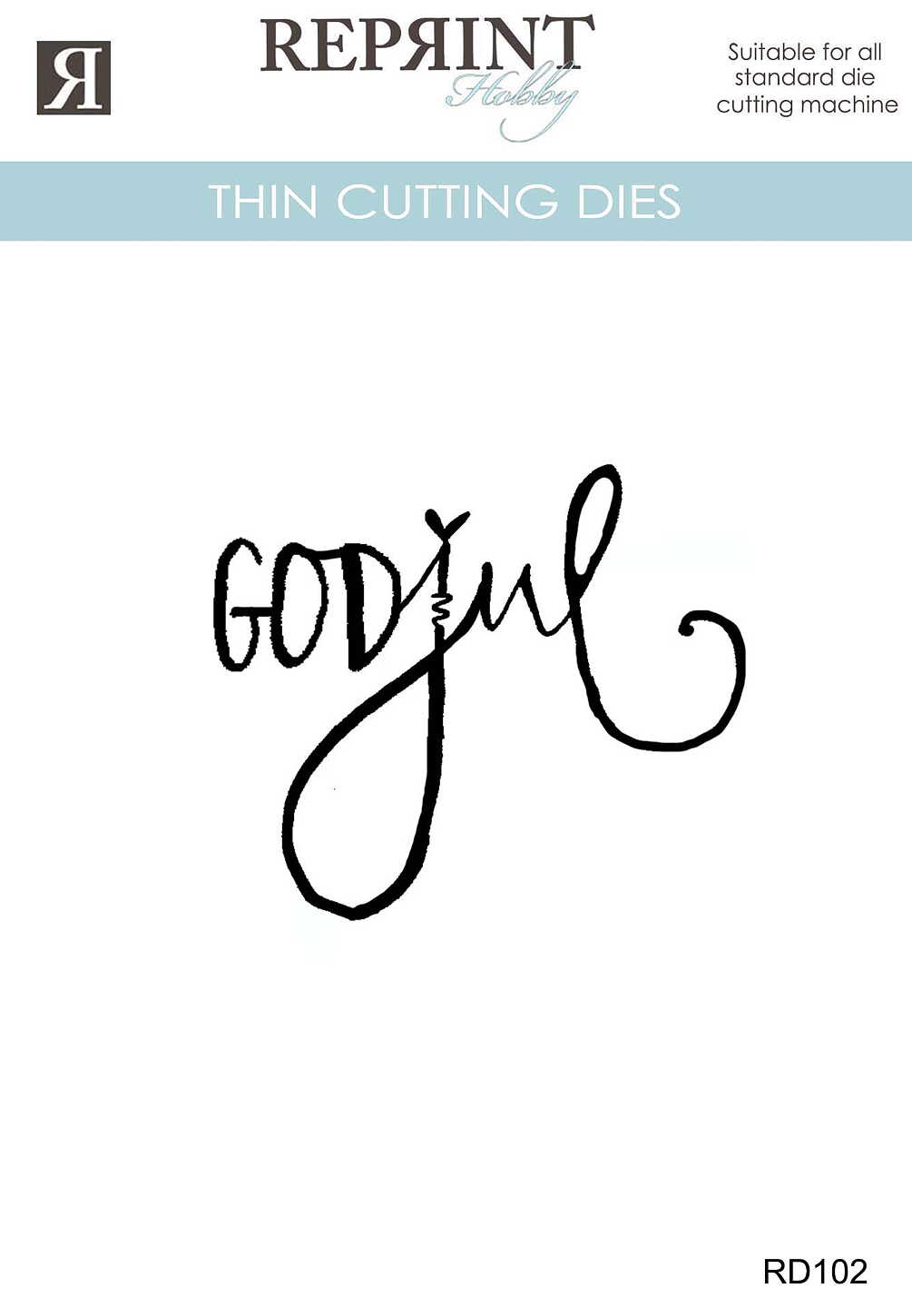 Reprint - Dies - Cozy Christmas - God Jul