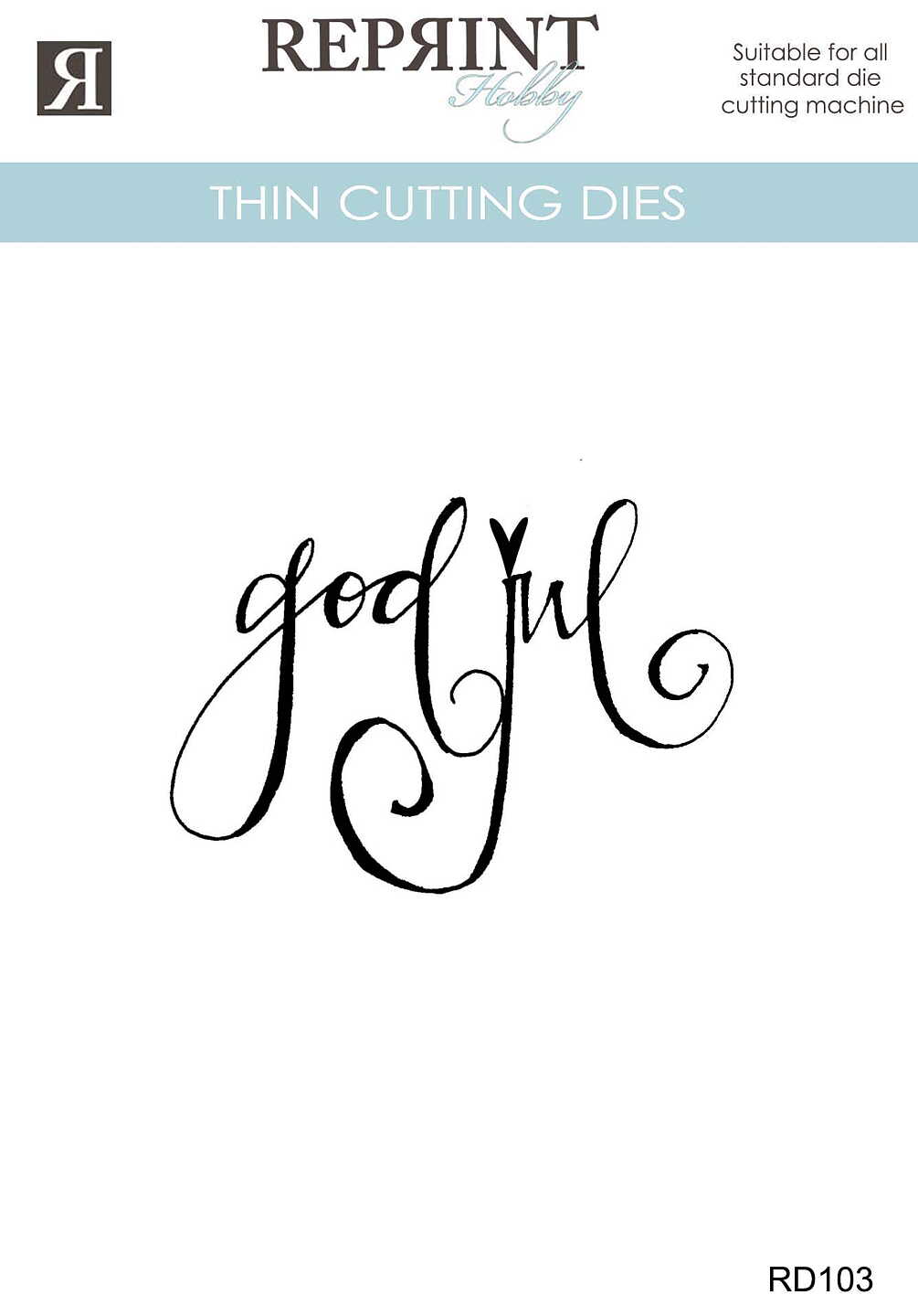 Reprint - Dies - Cozy Christmas - God Jul