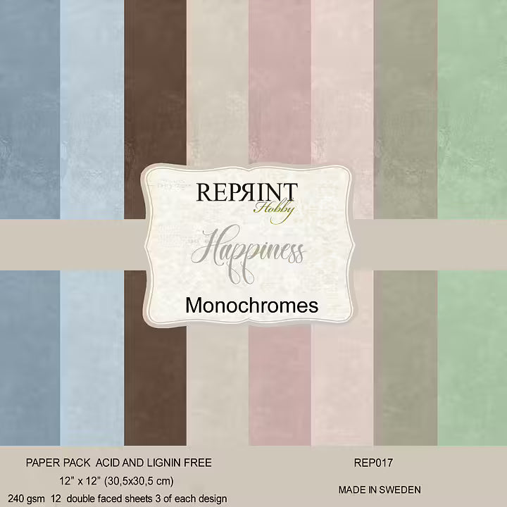 Reprint - Paperpack - Happiness - Monochromes