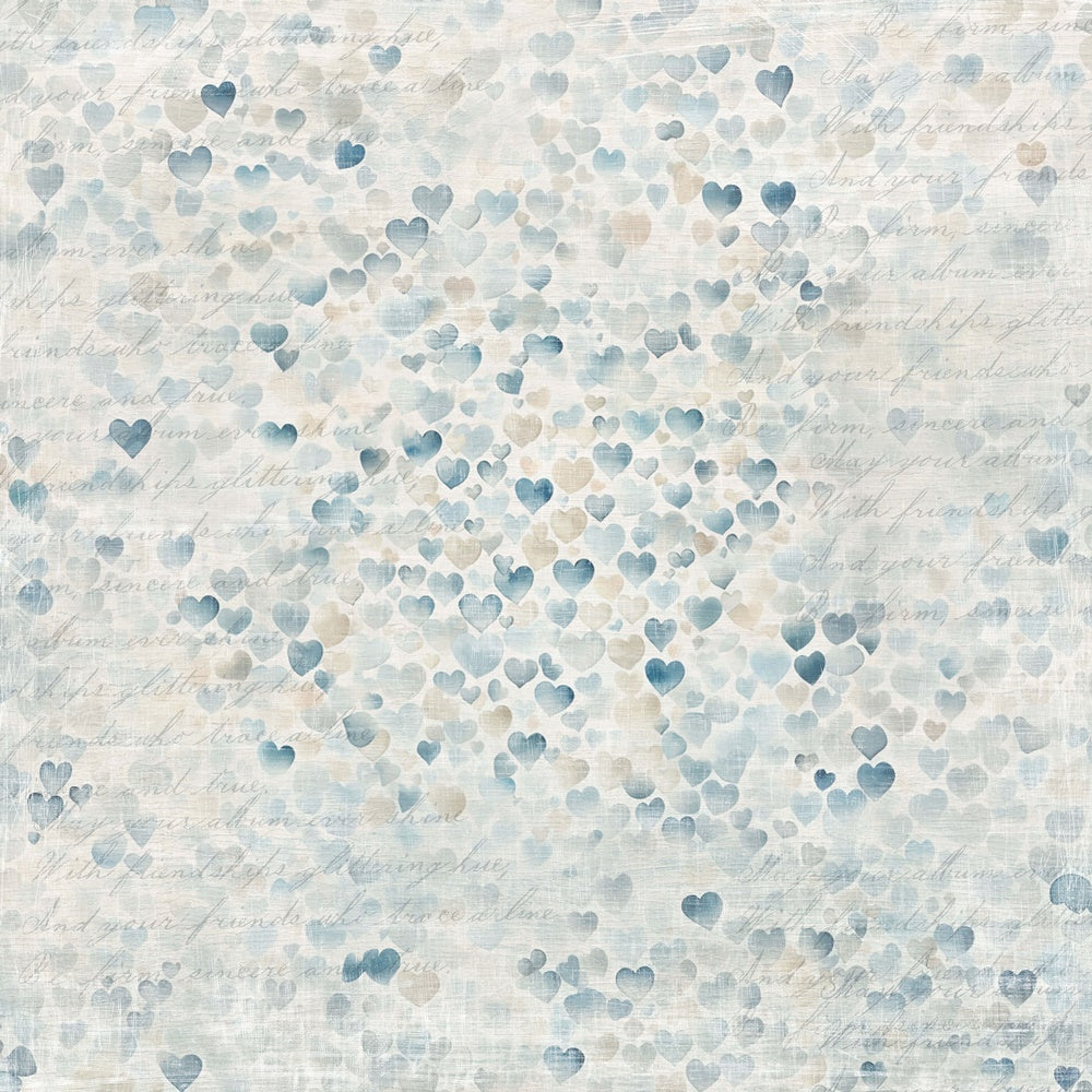 Reprint - Frozen - Hearts - 12 x 12"