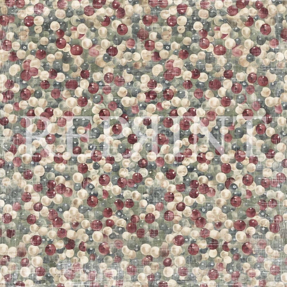 Reprint - Xmas - Christmas Balls - 12 x 12"