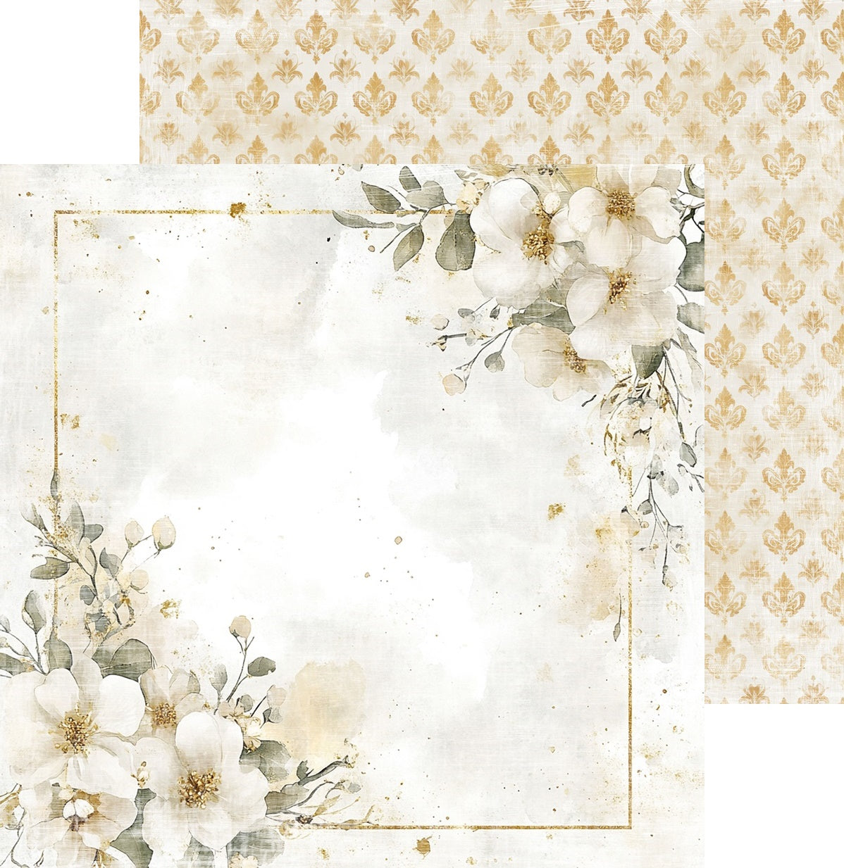 Reprint - Marry Me - Flowers - 12 x 12"