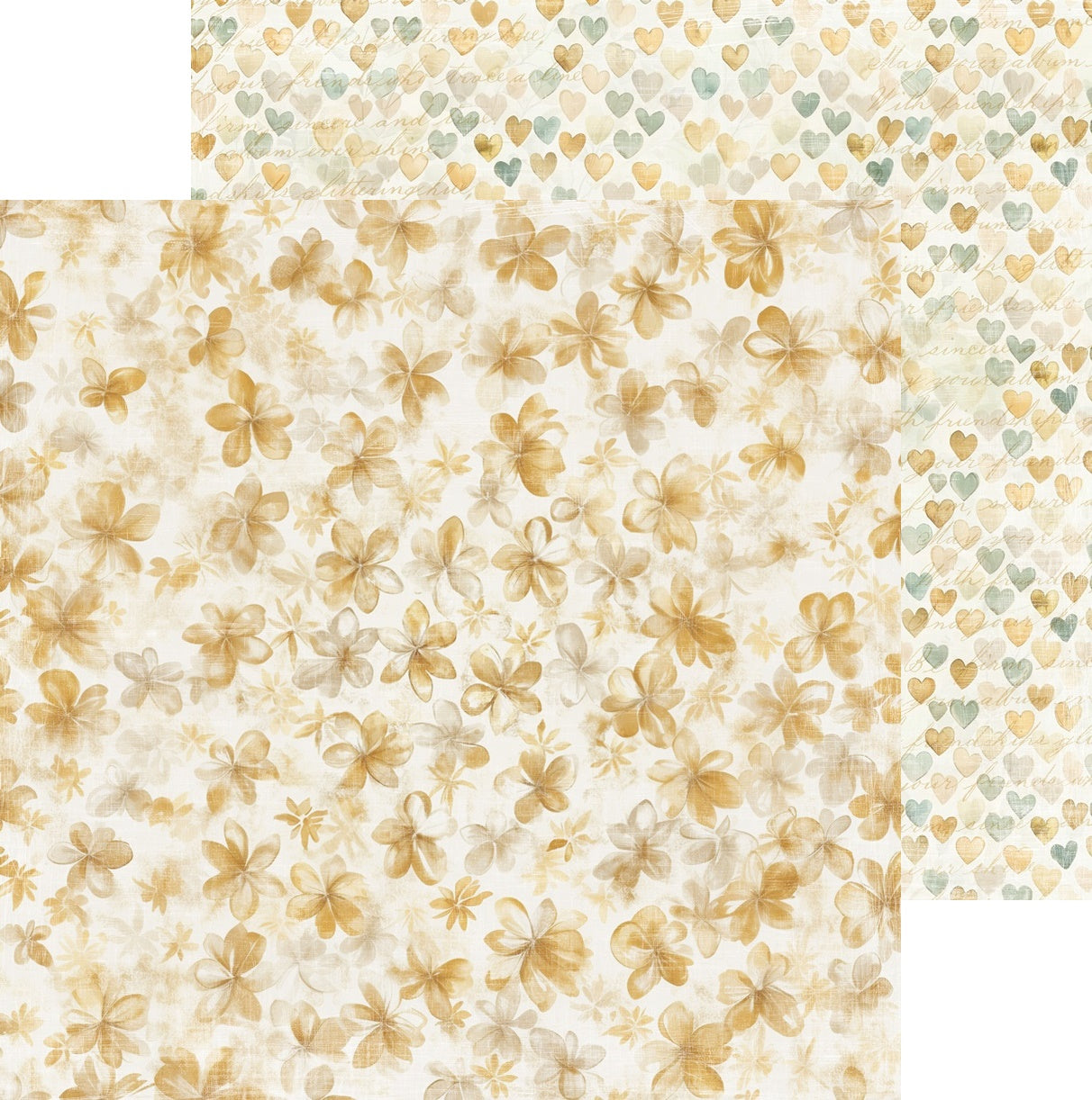 Reprint - Marry Me - Hearts - 12 x 12"