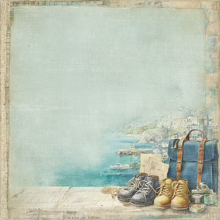 Reprint - Masculine Moments - Travel - 12 x 12"