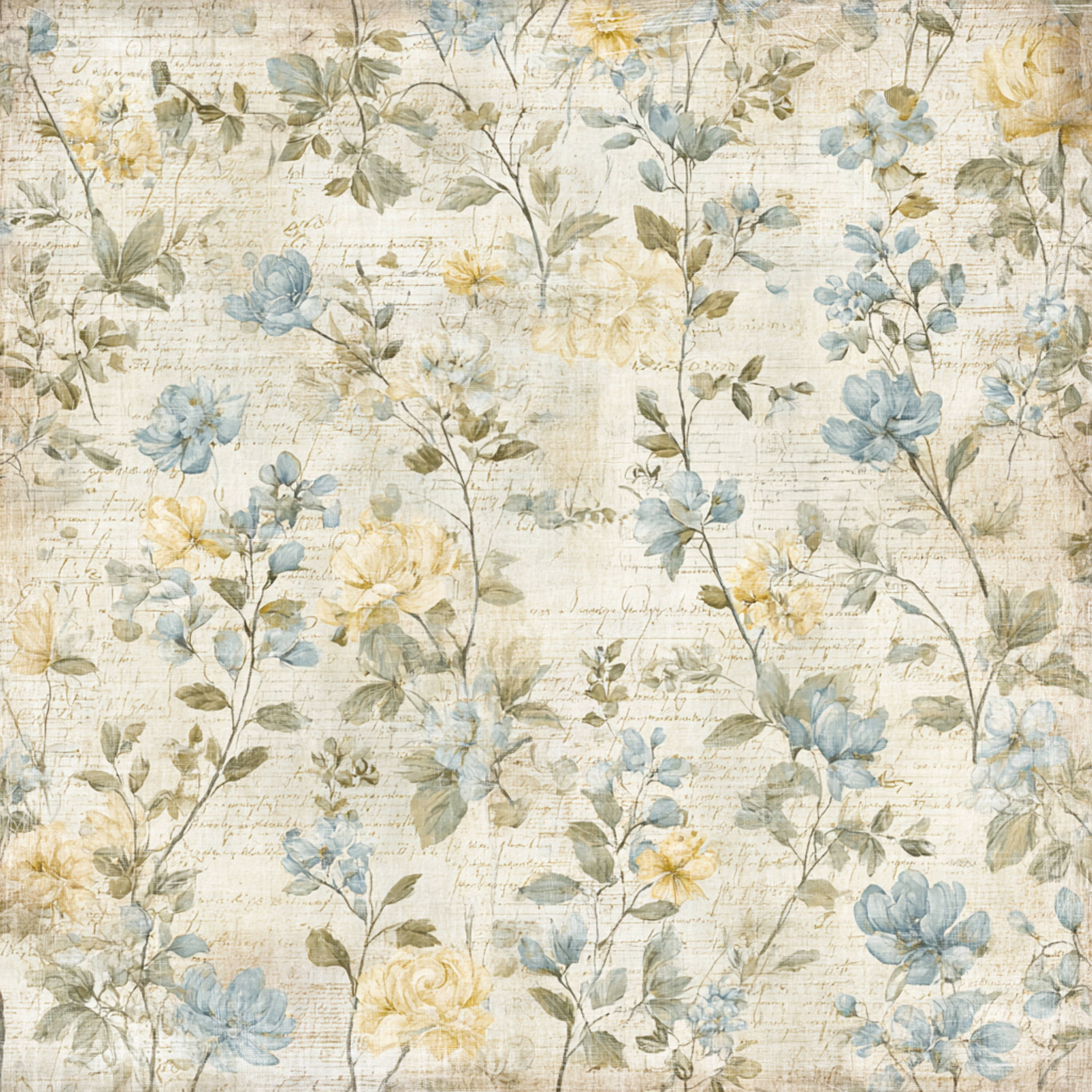 Reprint - Summer Meadow Collection - RP0757 - 12 x 12"