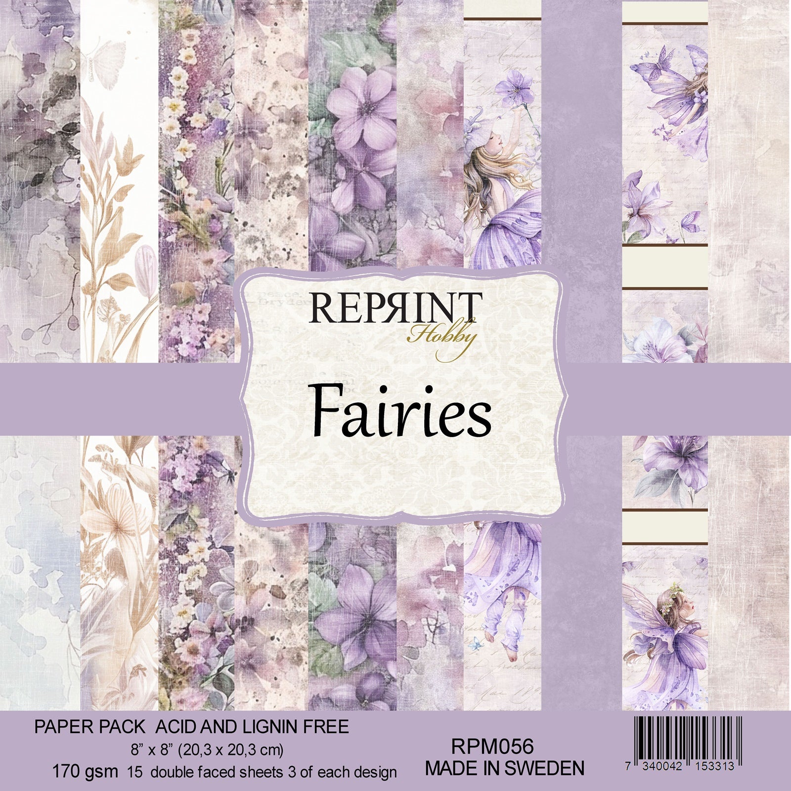 Reprint - Fairies Collection Pack - 8 x 8"