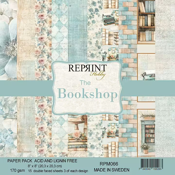 Reprint - The Bookshop Collection - 8 x 8"