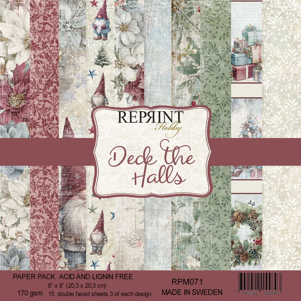 Reprint - Deck the Halls - Collection Pack - 8 x 8"