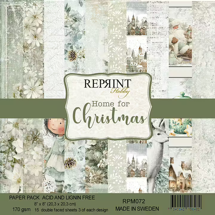 Reprint - Home for christmas - Collection Pack - 8 x 8"