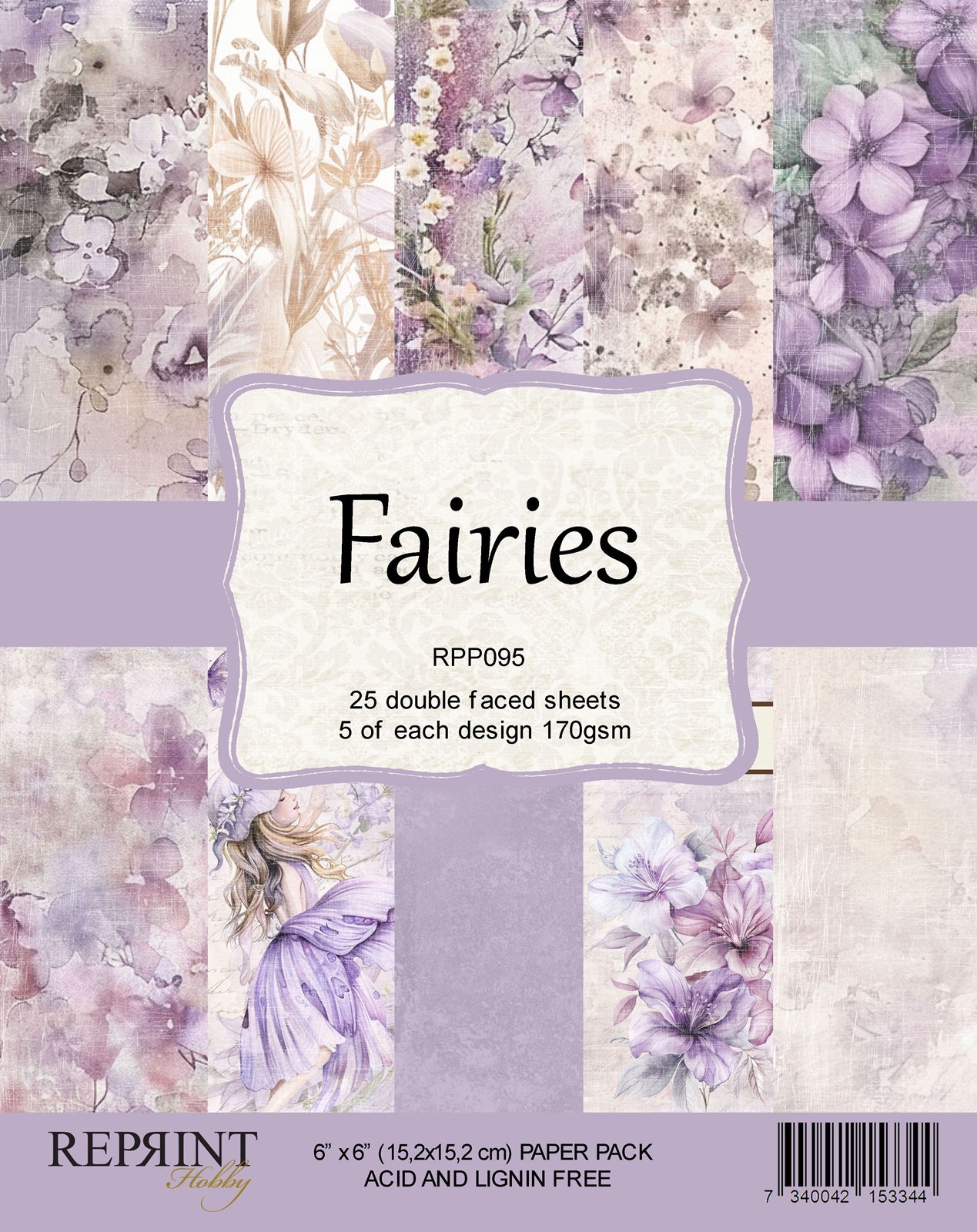 Reprint - Fairies Collection Pack - 6 x 6"